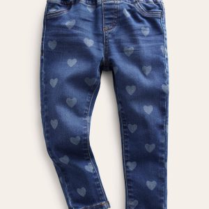 Adventure-Flex Denim Leggings-Mid Vintage Heart