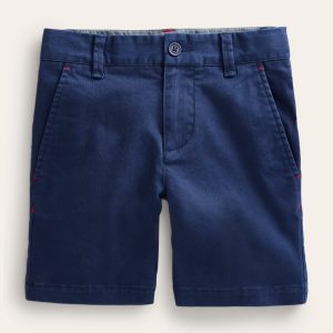 Authentic Wash Chino Short-College Navy