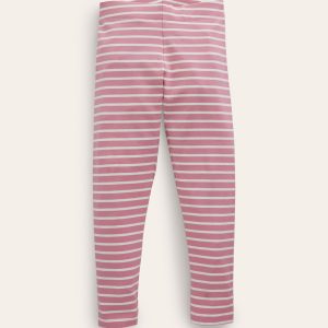 Everyday Fun Leggings-Formica Pink/Ivory Stripe