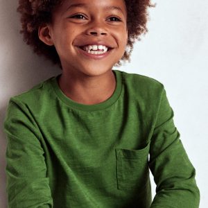 Everyday Long Sleeve T-Shirt-Broccoli Green