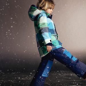 All-Weather Waterproof Coat-Green Check