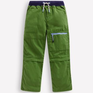 Zip-Off Tech Pants-Broccoli Green