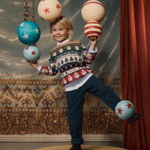 Fair Isle Jumper-Multi Christmas Fairisle