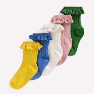 Baby 5 Pack Socks-Multi