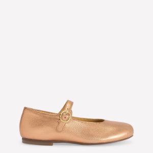 Mary Jane Shoes-Bronze