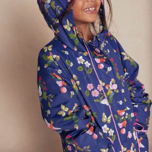 Sherpa Lined Anorak-Starboard Blue Fairies