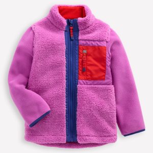 Cosy Windproof Fleece-Foxglove Purple