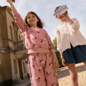 Fun Jogger-Vintage Pink Posy