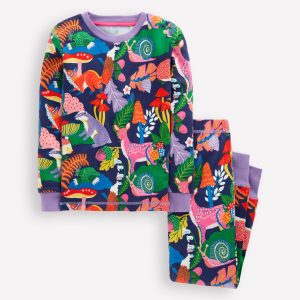 Snug Glow-In-The-Dark Pyjamas-Rainbow Forest