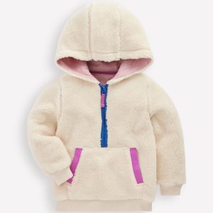 Fleece Hoodie-Oatmeal