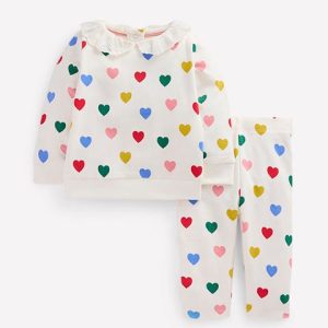 Sweatshirt Play Set-Multi hearts