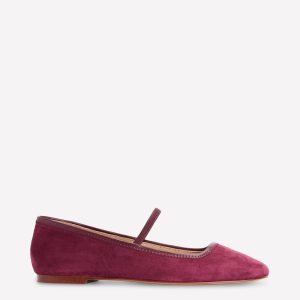 Thea Mary Jane Ballet Flats-Oxblood