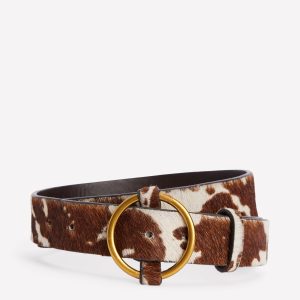 Heritage Classic Belt-Brown/Ivory