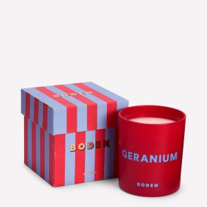 Single Candle-Geranium